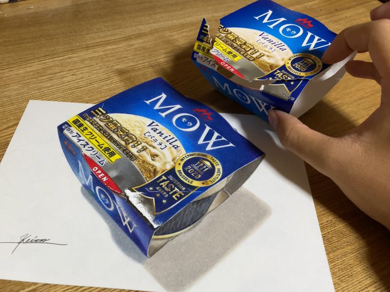 tác phẩm kem vanilla mow tác phẩm kem vanilla mow